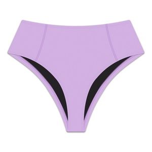 Hoaka Swimwear High-Rise lavender bikini bottom